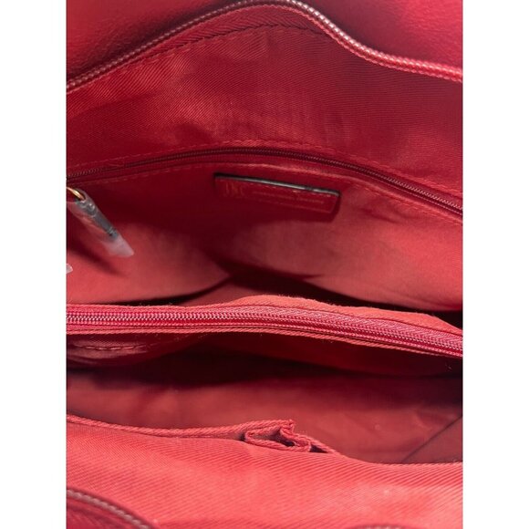 INC INT. CONCEPTS Riverton faux-leather medium women's hobo shoulder bag -Red - Picture 8 of 10